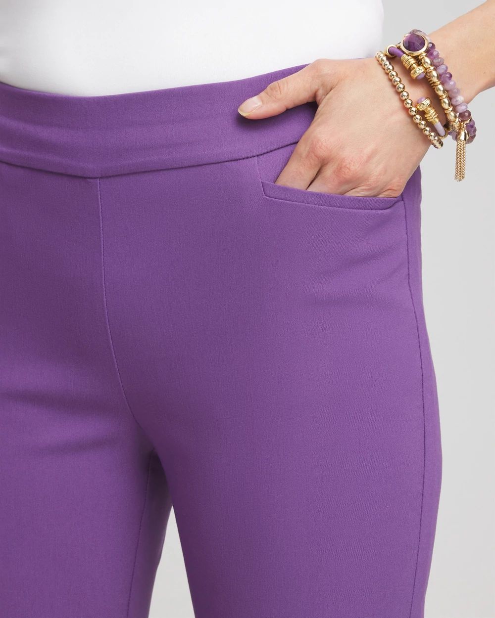 Brigitte™ Pull-On Slim Cropped Pants