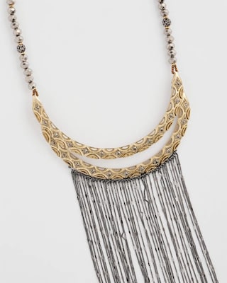 Cascading Statement Necklace click to view larger image.