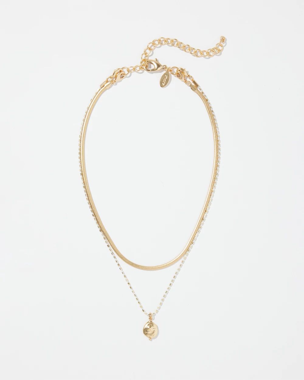 Mixed Metal Convertible Necklace