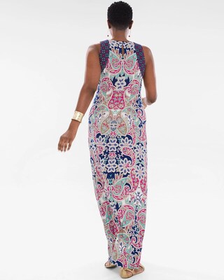 Crown Paisley Maxi Dress