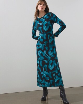 Knit Column Maxi Dress