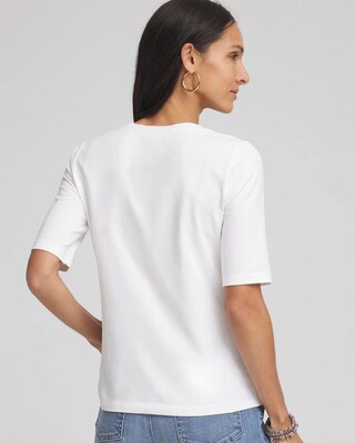 Island V-Neck Perfect Tee click to view larger image.
