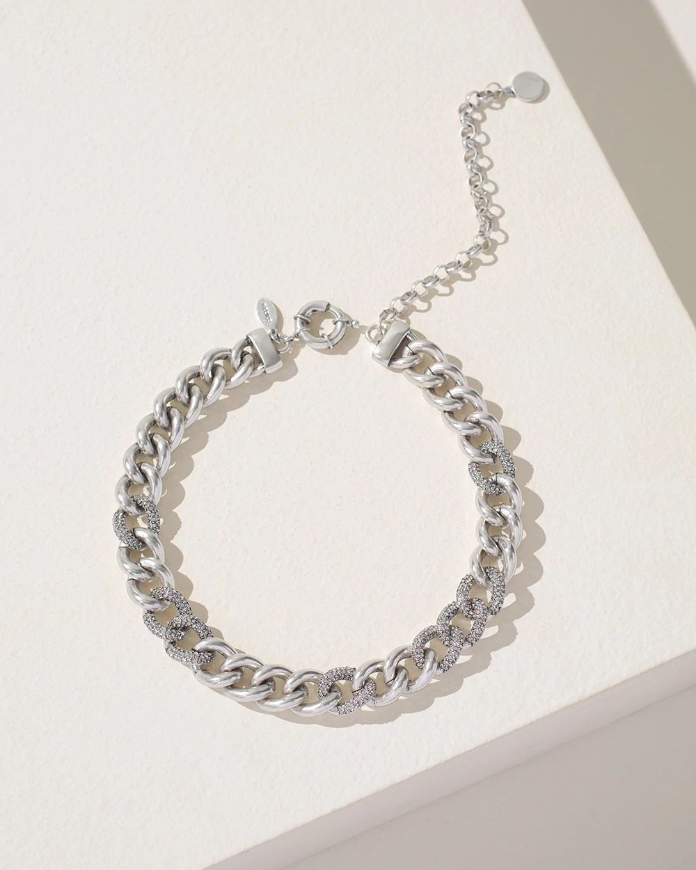 Silvertone Chain Necklace