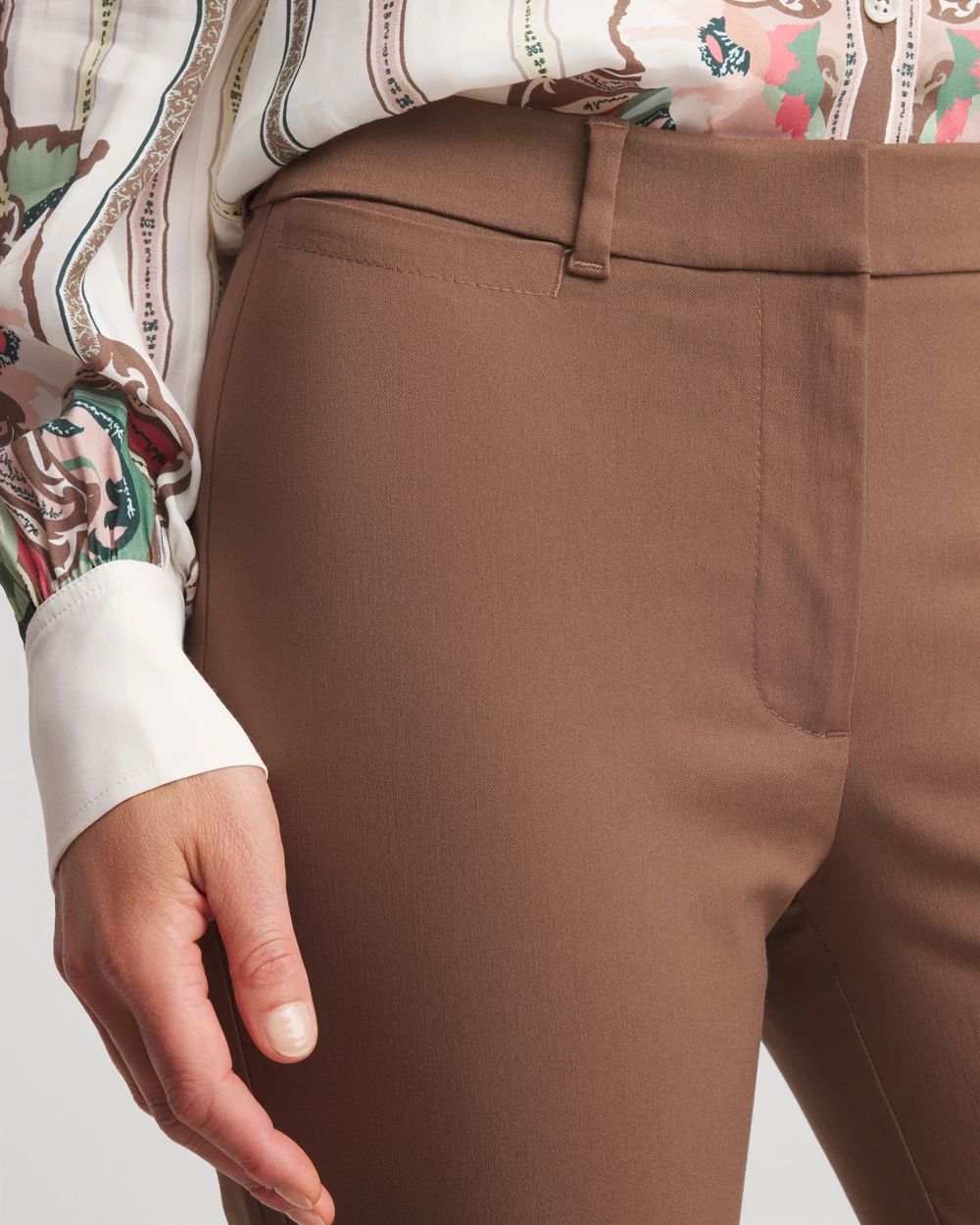 Emme Cropped Flared Pants click to view larger image.