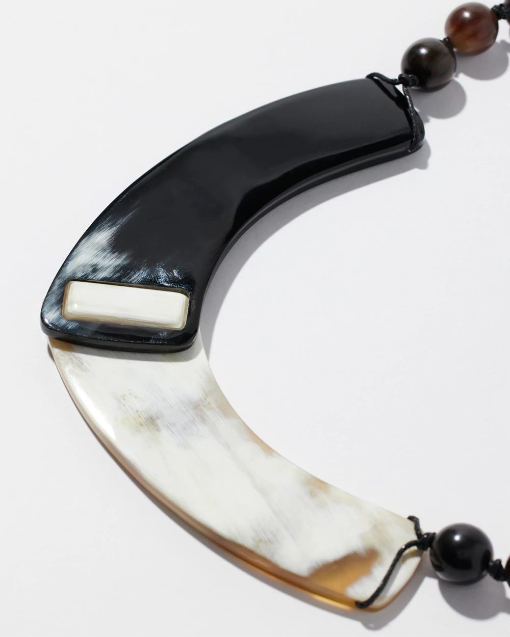Horn Bib Necklace