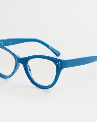 Blue Cat Eye Readers click to view larger image.