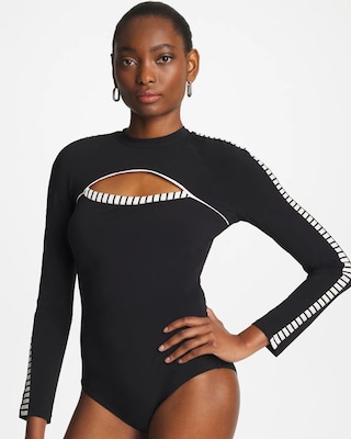Gottex Coco Long Sleeve One Piece
