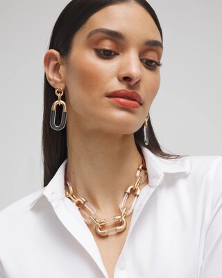 Neutral Bib Necklace