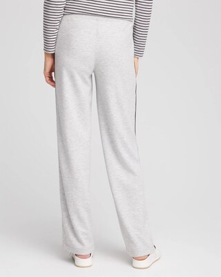 Zenergy® Double-Knit Lattice Trim Pants click to view larger image.
