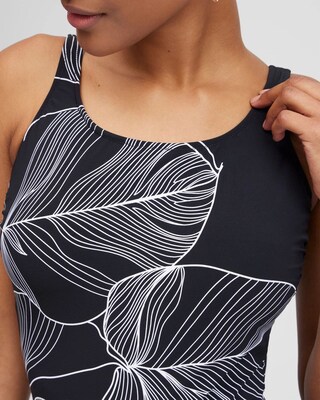 Gottex Square Neck One Piece Swimsuit