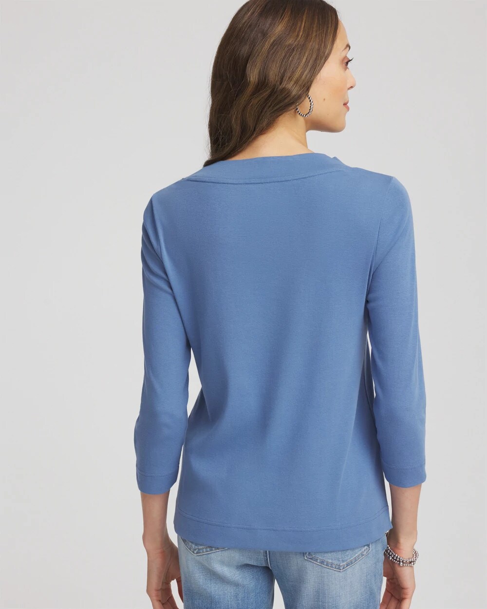 Pima Cotton 3/4 Sleeve Tee