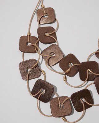 Adjustable Leather Necklace