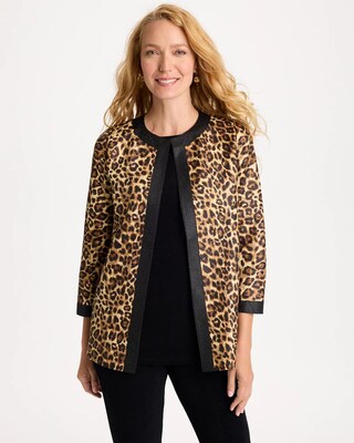 Travelers™ Collection Leopard Crushed Jacket