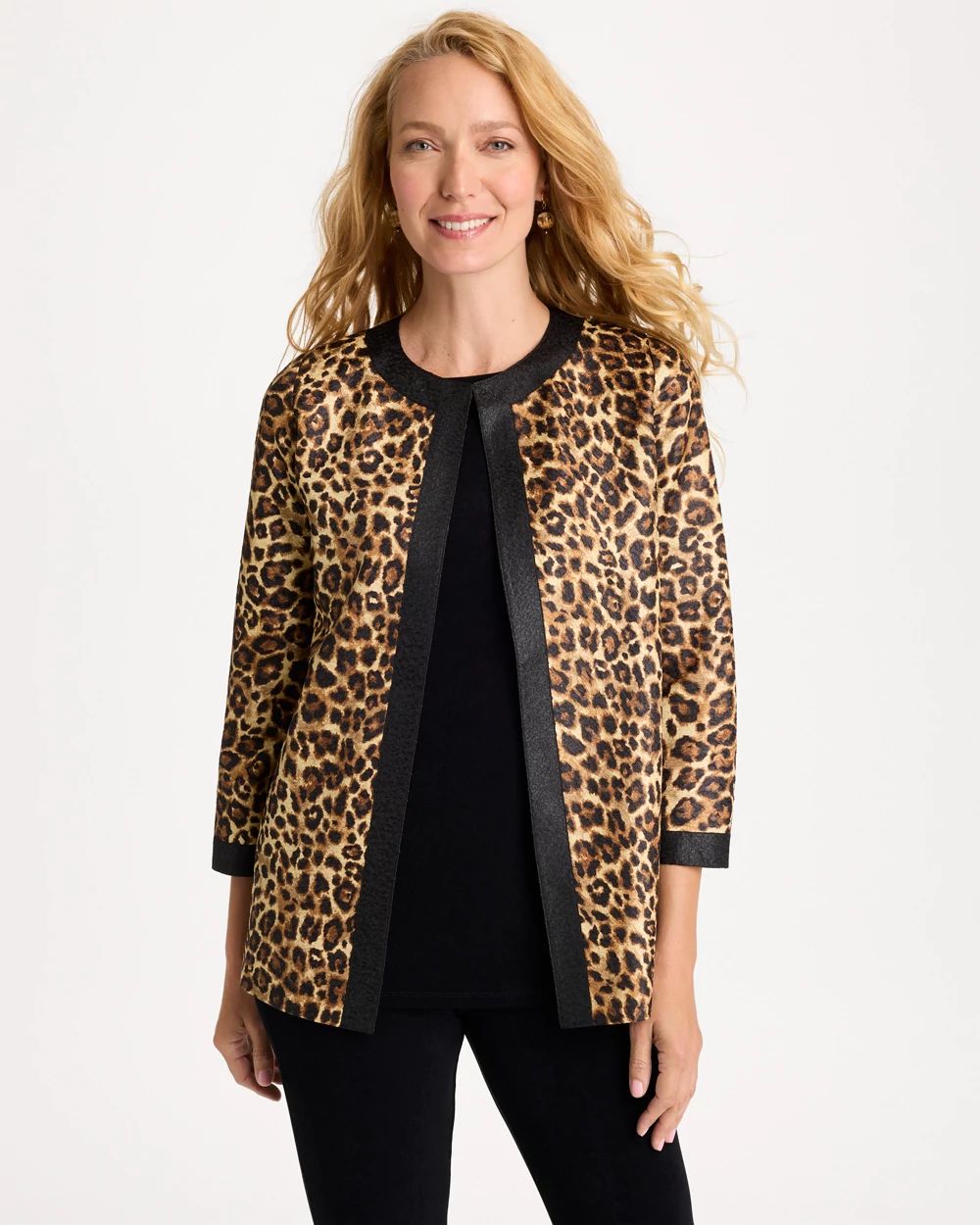 Travelers™ Collection Leopard Crushed Jacket
