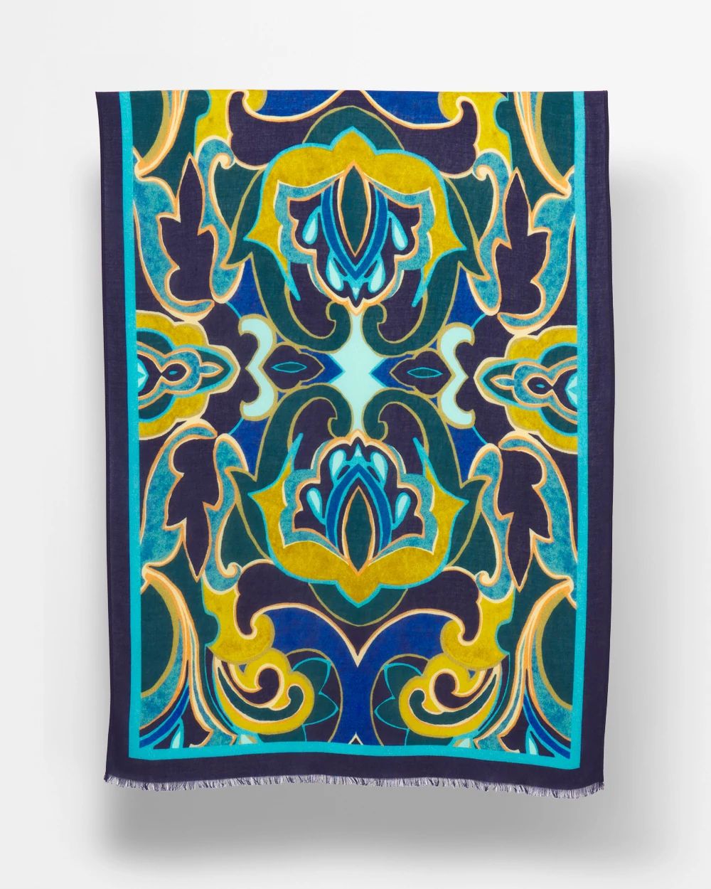 Swirl Print Scarf