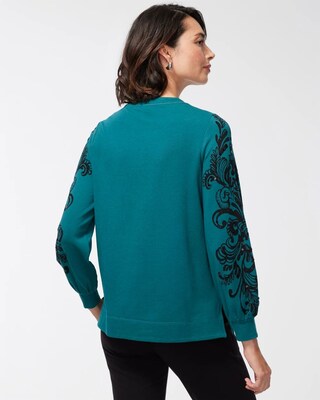 Zenergy French Terry Scrolls Sweatshirt