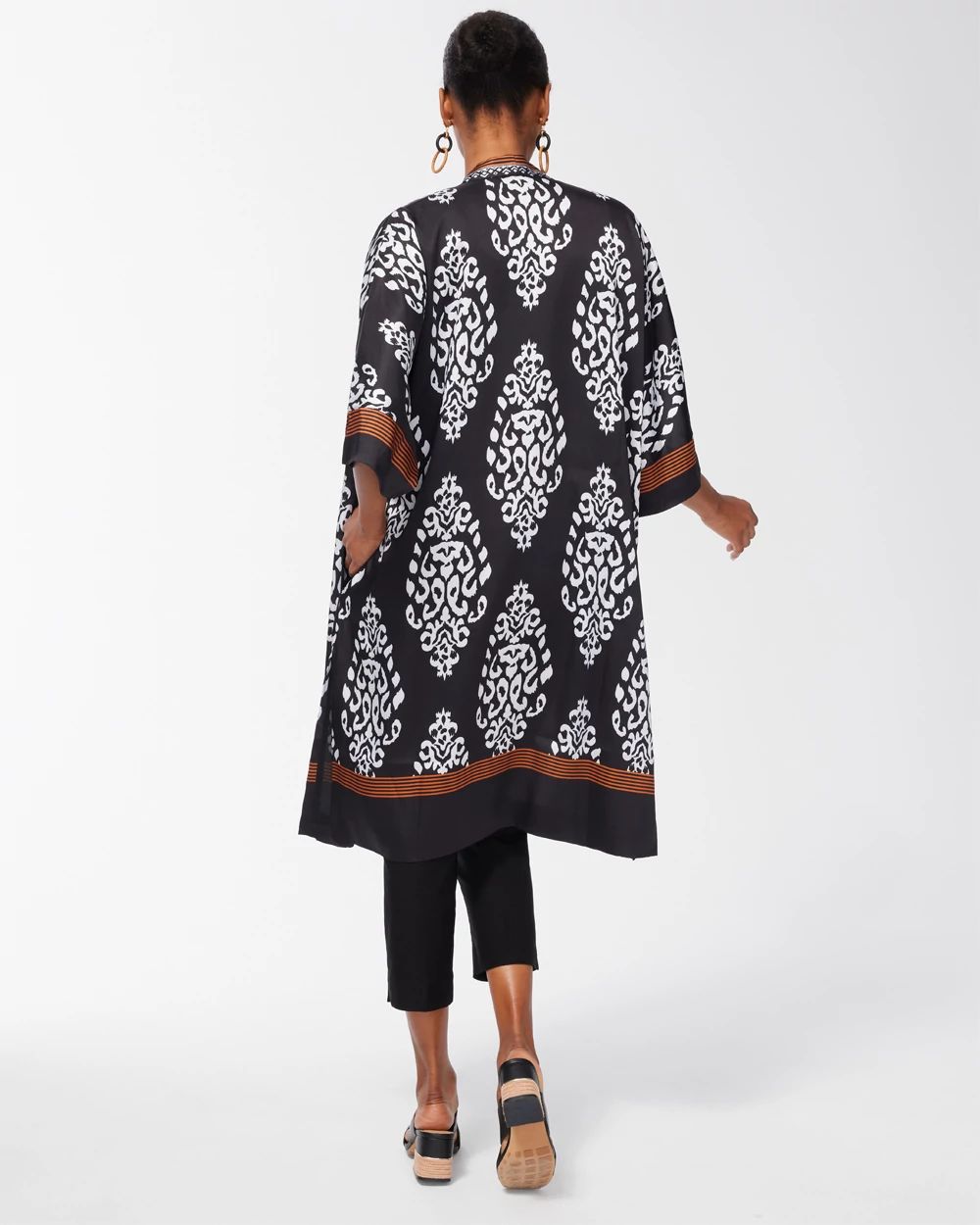 Chiffon Long Kimono