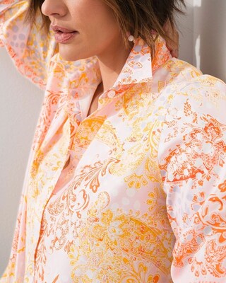 No Iron Coastal Paisley Shirt