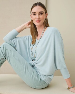 Cozy Knit Front-Tie Cardigan