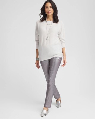 Cashmere Bateau Neck Sweater click to view larger image.