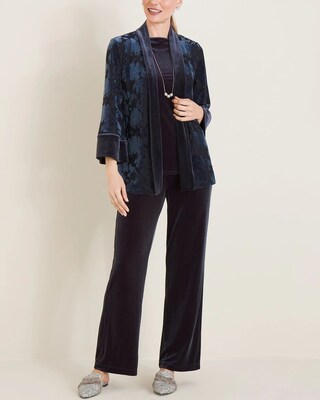 Travelers Collection Velvet No Tummy Pants click to view larger image.