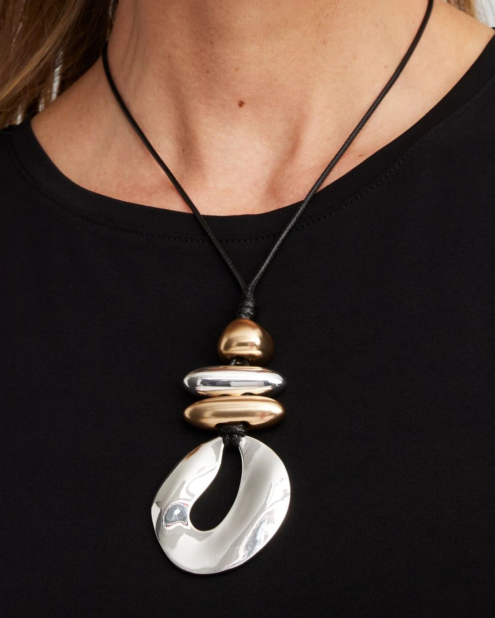 Adjustable Pendant Necklace
