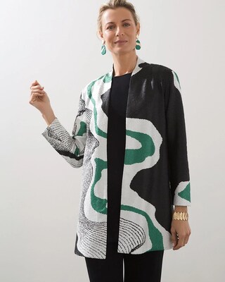 Travelers Collection Geo Crushed Jacket