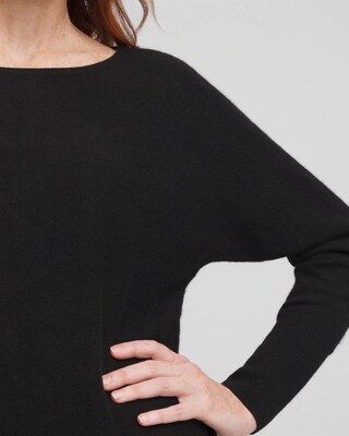 Cashmere Bateau Neck Sweater click to view larger image.