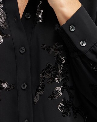 Sequin Embellished Shirt