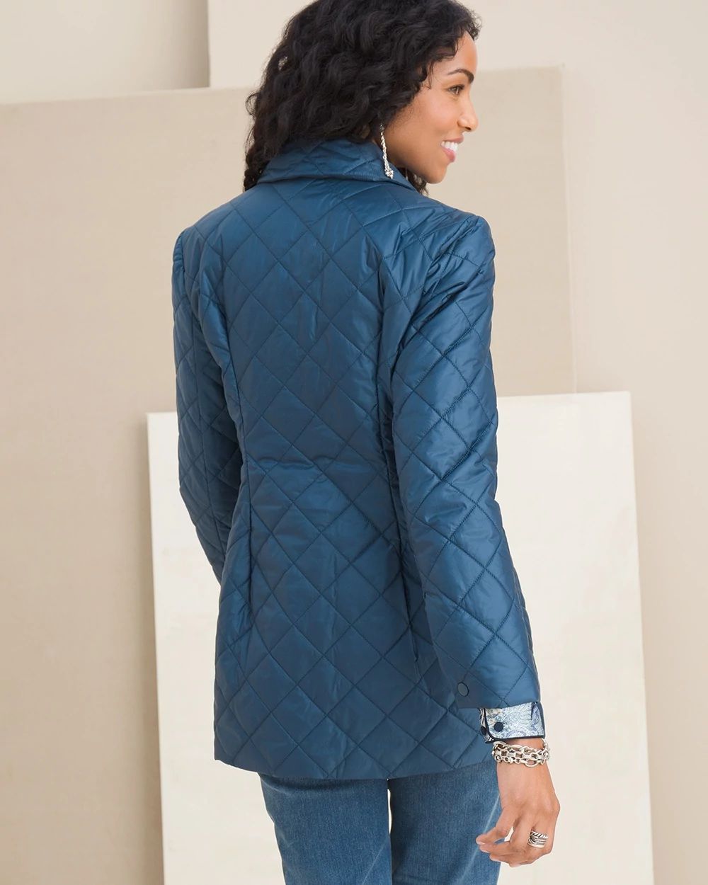 Quilted Car Coat