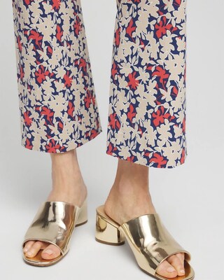 Juliet Floral Kick Flare Pants click to view larger image.