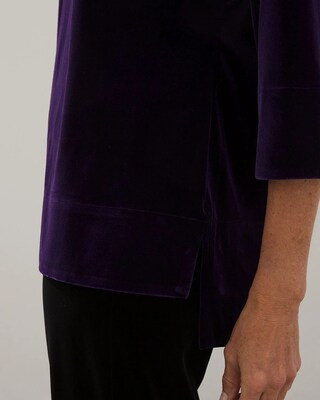 Travelers Collection Velvet Pullover