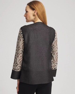 Travelers™ Collection Crushed Lace Jacket click to view larger image.