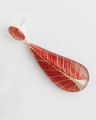 Resin Drop Earrings