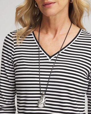 Silvertone Adjustable Pendant Necklace