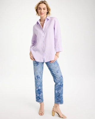 No Iron™ Linen Shirt click to view larger image.