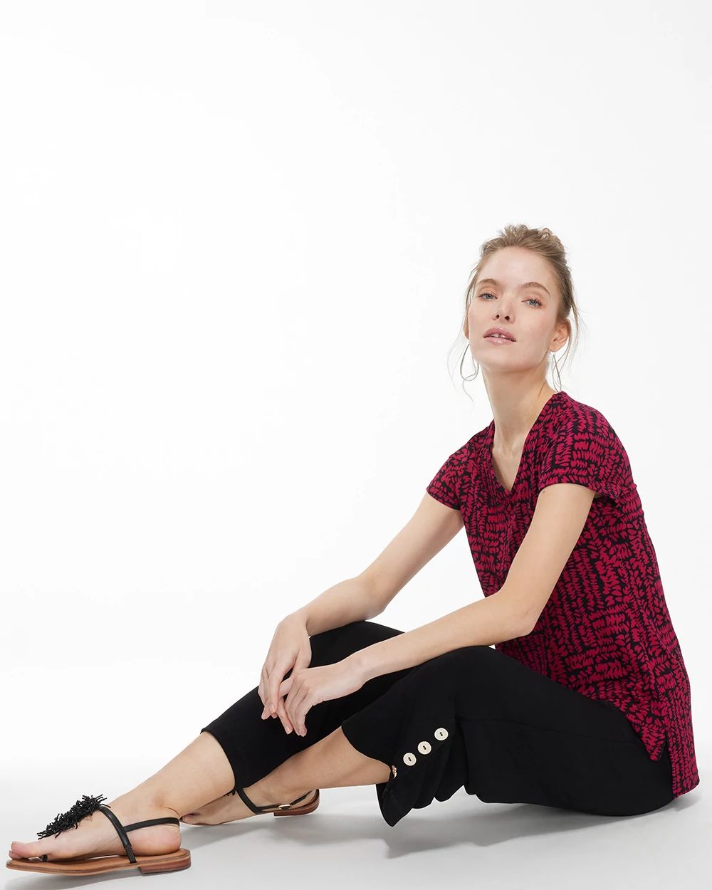 Travelers Back Zip Top
