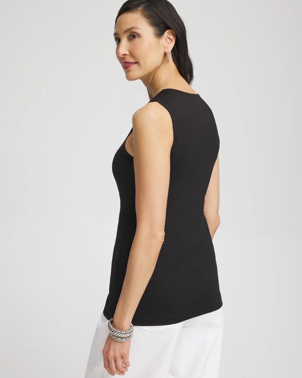 High Neck Microfiber Tank click to view larger image.