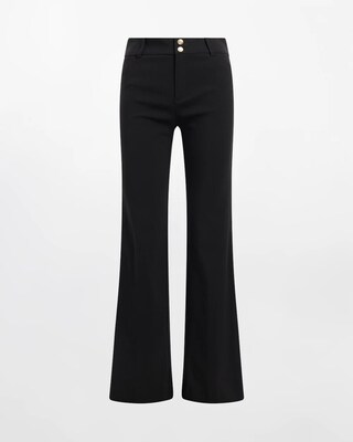 Trapunto Wide Leg Pants