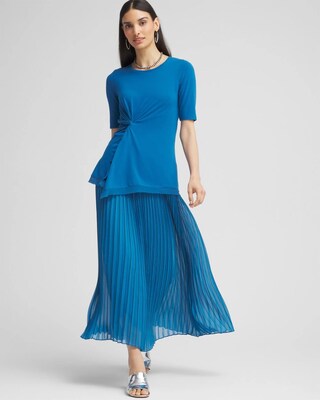 Sunburst Pleated Skirt click to view larger image.