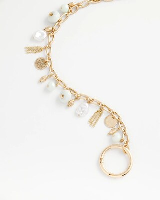 Gold Tone Bag Charm click to view larger image.