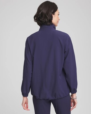 Zenergy® Zip-Front Striped Neema Jacket click to view larger image.