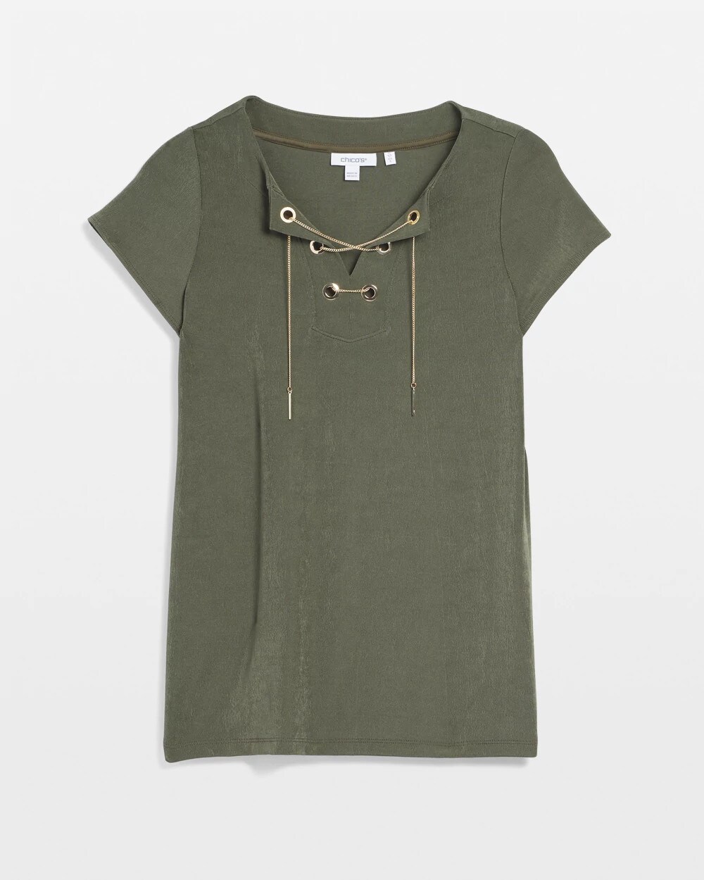 Travelers™ Lace Up Top