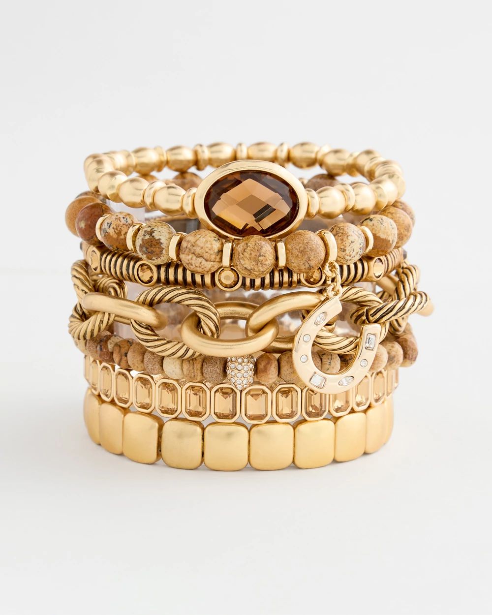 Smokey Stretch Bracelet click to view larger image.