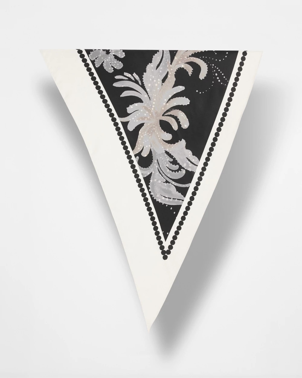 Printed Triangle Neckerchief Scarf