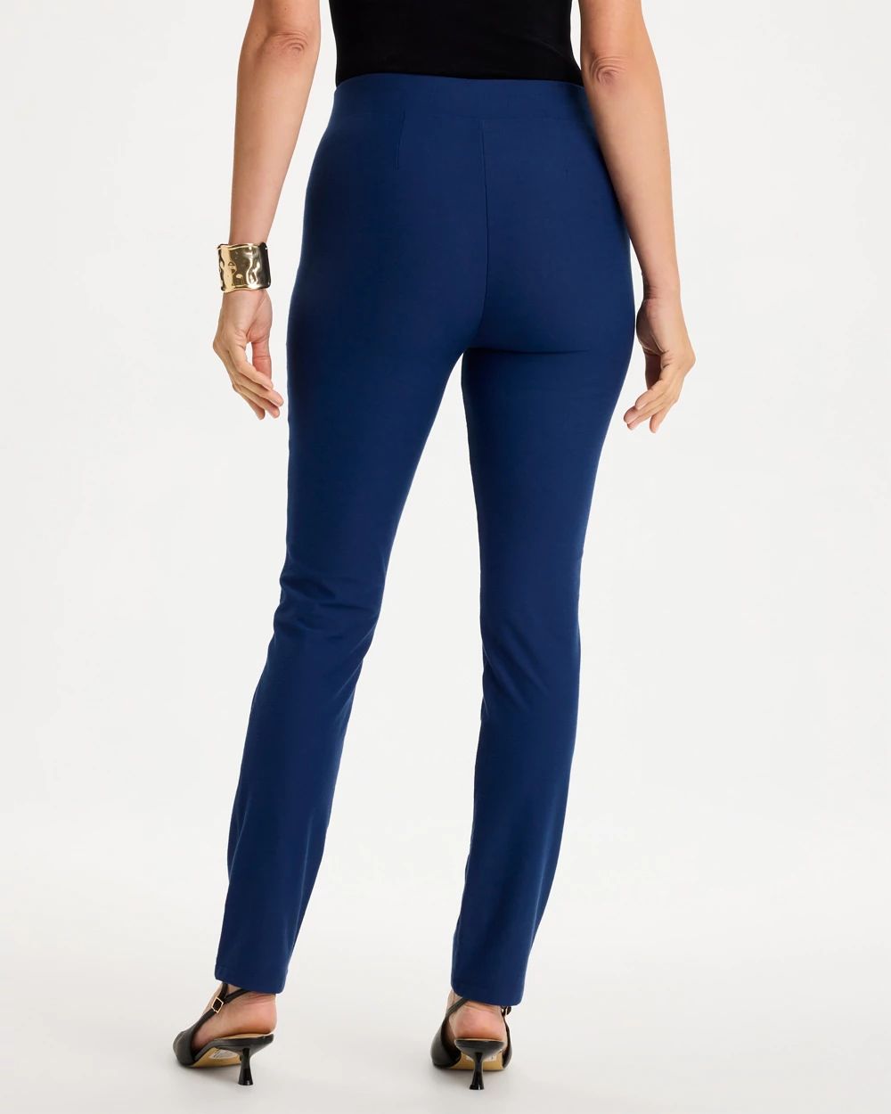Travelers™ Collection Crepe Ankle Pants click to view larger image.