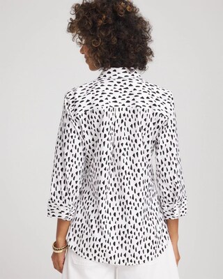 No Iron™ Polka Dot  Shirt click to view larger image.