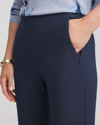 Lightweight Juliet Straight Ankle Pants click to view larger image.
