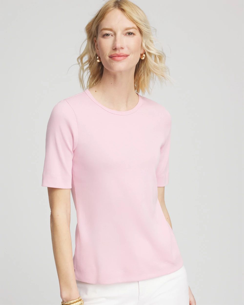 Pima Crewneck Tee