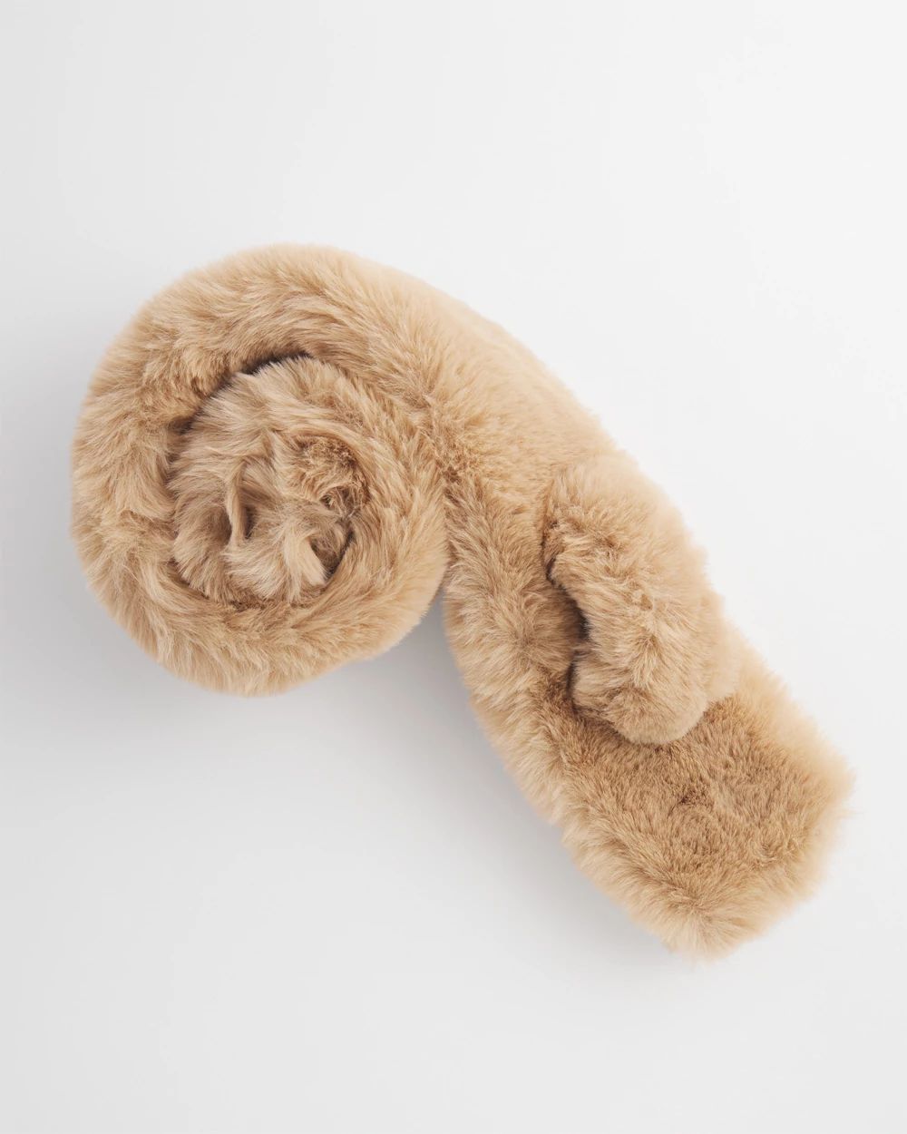 Faux Fur Pull-through Scarf click to view larger image.